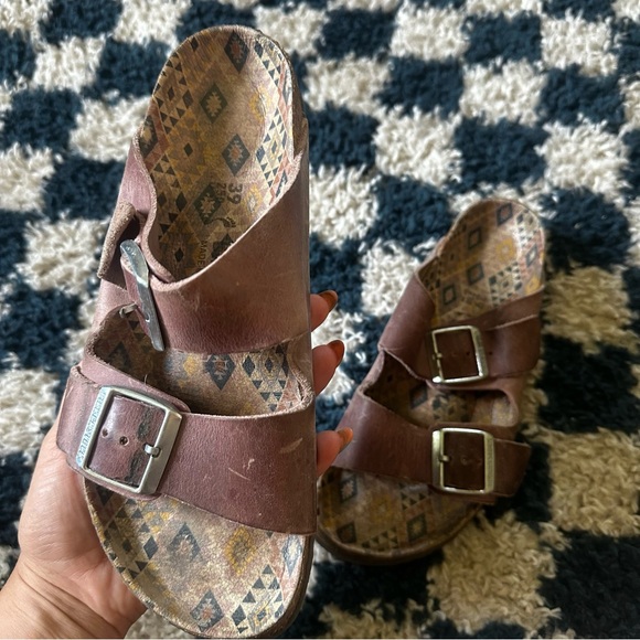 Birkenstock Arizona Oiled Leather Sandals Lavender Blush EU 39/8 - Picture 3 of 7